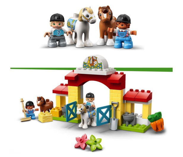 LEGO DUPLO 10951 Stadnina i kucyki - 1015567 - zdjęcie 4